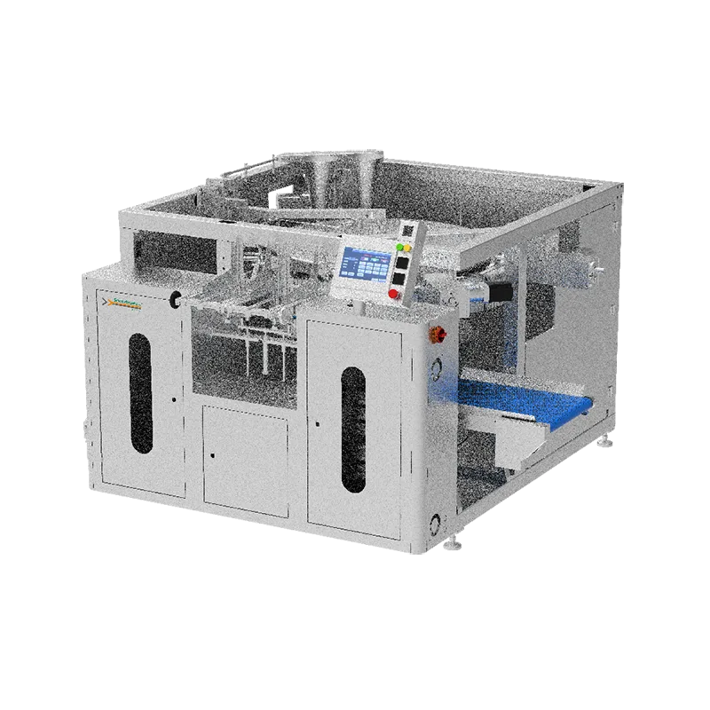 Sigillatrice per buste prefabbricate rotativa 8 stazioni